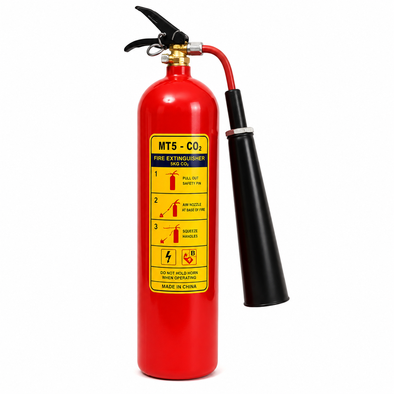 Bình chữa cháy khí CO2 MT5 nhập khẩu Trung Quốc